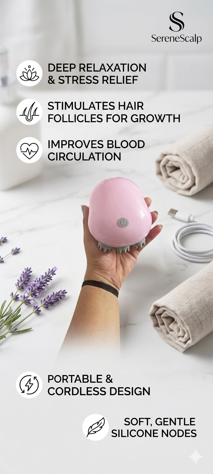 SereneScalp scalp massager — view 2
